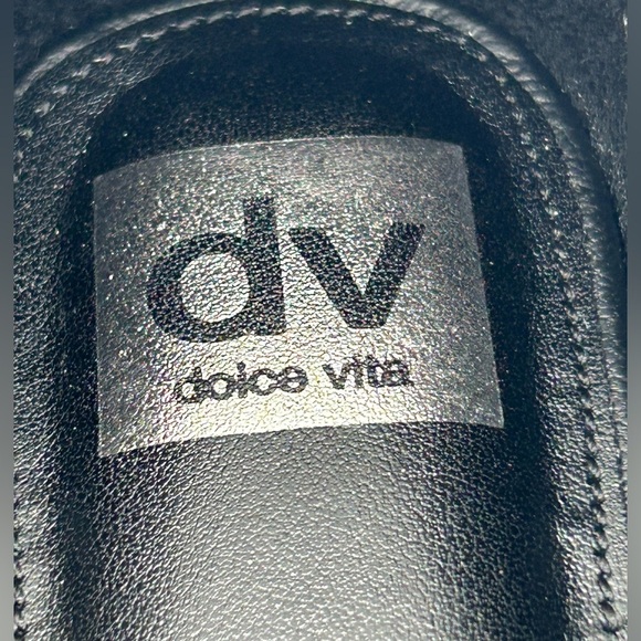 DV by Dolce Vita Black Munich Flats with Buckle Strap – Women’s Size 10 NIB - Picture 8 of 10